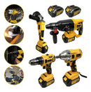 Kit Multi Ferramentas 4 Em 1 48v Sem Fio Com 2 Baterias